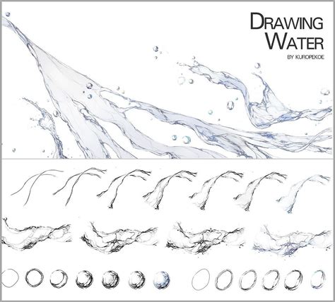 水流畫法 水的五行顏色